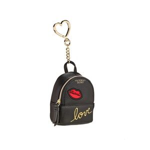 NWT Victoria’s Secret Mini Backpack Keychain